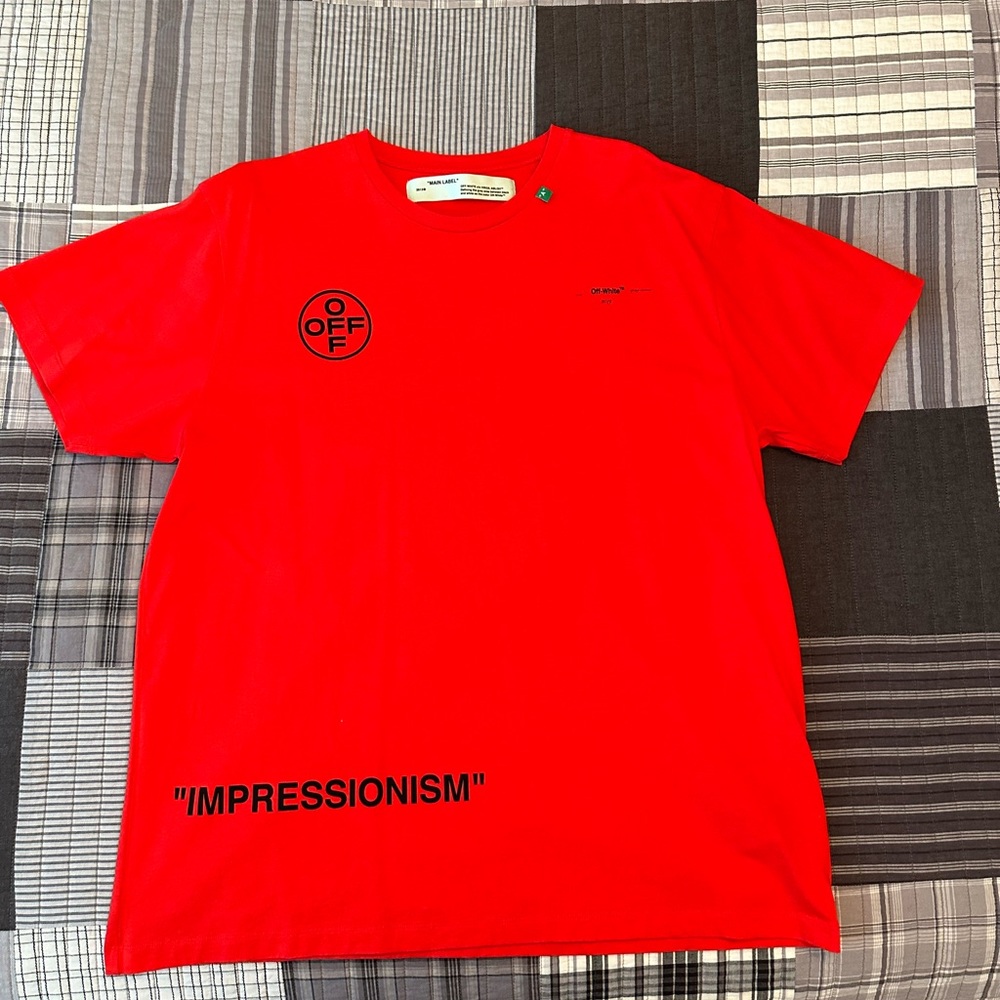 Off White Oversized Tee T-Shirt
